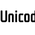 Unicod Pro Condensed