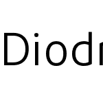 Diodrum Cyrillic