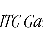 ITC Garamond Std