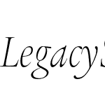 Legacy Serif ITC Std