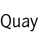 Quay Sans ITC Com