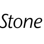 Stone Sans II ITC Com