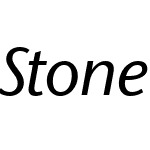 Stone Sans II ITC Com