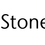 Stone Sans II ITC Std