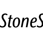 Stone Sans II ITC Std