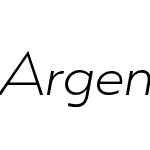 Argent Sans