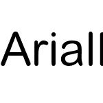 Arial Rounded MT Pro Grk