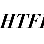 HTF Didot