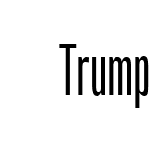 服务器字体 Trump Gothic East