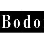 BodoniCondCameo