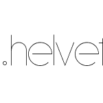 .Helvetica Light