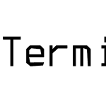 TerminusTTF Nerd Font Mono