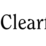ITC Clearface Pro