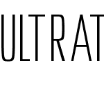 Ultrathins