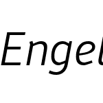 EngelNewSans