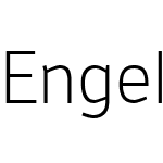 EngelNewSans