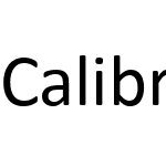 Calibri 1