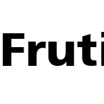 FrutigerBlack