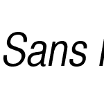 Sans Narrow