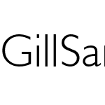 GillSansLight