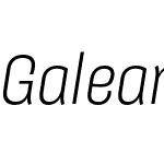 Galeana Condensed