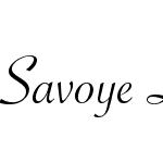 .Savoye LET CC.