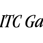 ITC Garamond Std