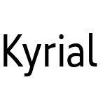 Kyrial Sans Pro Cond