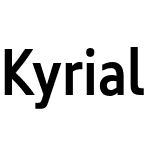 Kyrial Sans Pro Cond