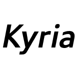 Kyrial Sans Pro
