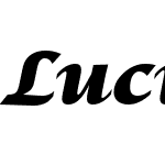 Lucida Calligraphy Std