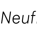 Neufile Grotesk