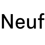 Neufile Grotesk