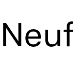 Neufile Grotesk