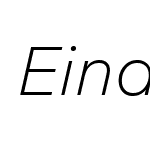 Eina03-LightItalic