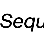 Sequel Sans