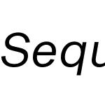 Sequel Sans