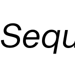 Sequel Sans