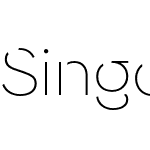 Singolare Stencil