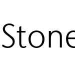 Stone Sans II ITC Pro