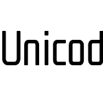 Unicod Pro Condensed