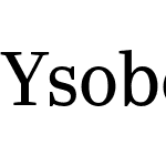 Ysobel Std