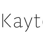 Kaytek Sans