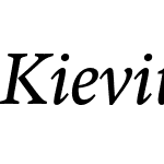 Kievit Serif