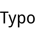 TypoPRO Droid Sans