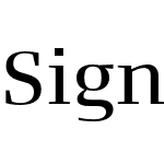Signa Serif Pro