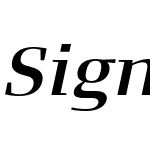 Signa Serif Pro