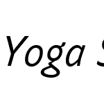 Yoga Sans Pro