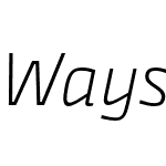 Ways