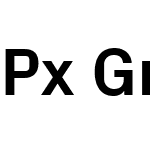 Px Grotesk Pan